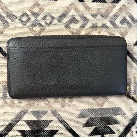 Kate Spade Charcoal Gray/Black Grove Street Neda Wallet - Picture 2 of 8